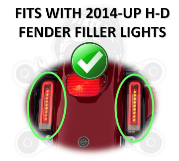 DIRTY AIR "FAST-UP" Rear Air Suspension System 2014-UP FILLER LIGHT